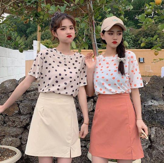 仙女小个子夏季很仙学生森系不一样的闺蜜装裙子姐妹抖音两件套装