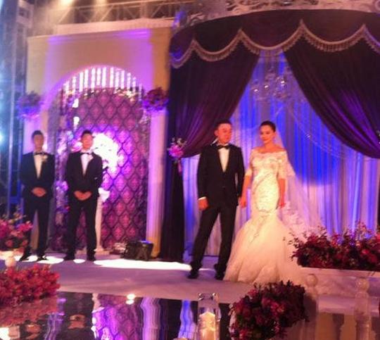 马琳张雅晴结婚婚礼现场