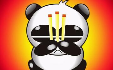 熊猫烧香表情包 一路好走