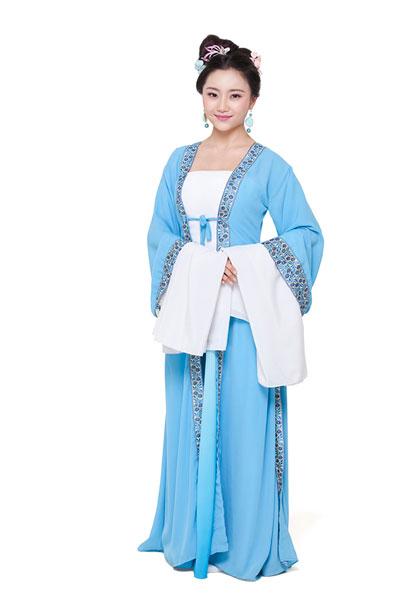 古装美女作揖_图片大全—全景创意图库（quanjing.com）中国领先的正版图片视频素材网站
