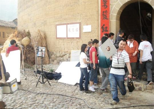 刘德华到攸县丫江桥镇仙石村拍广告