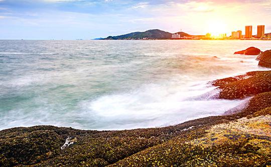 海滩自然风光_图片大全—全景创意图库（quanjing.com）中国领先的正版图片视频素材网站