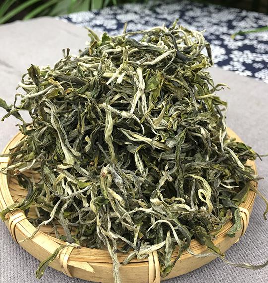 云南大叶种茶叶普洱紧条绿茶雪芽白毫单芽滇绿茶叶厂家直销批发