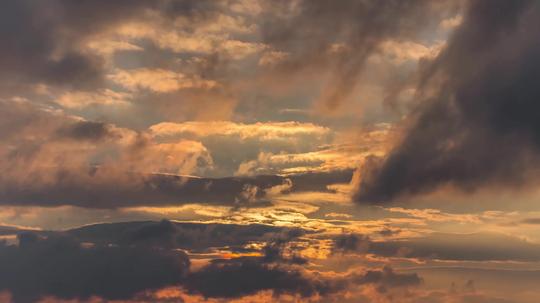 天空朝霞日出4k延时摄影_3840x2160_高清视频素材下载