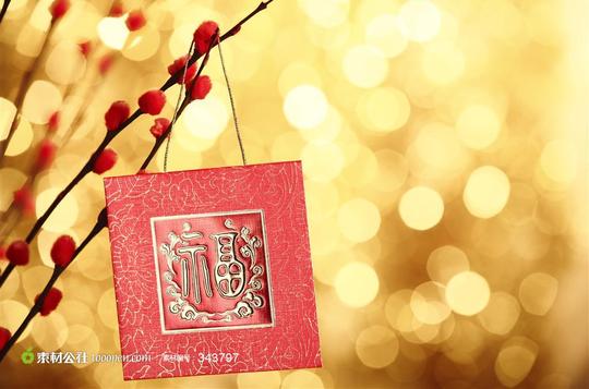 2013春节精美高清祝福福袋大图图片素材下载