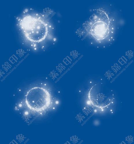 ps笔刷画笔梦幻魔法光环月亮光圈背景动漫特效后期合成设计素材