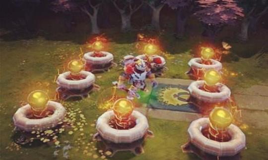 dota中:这个英雄一身铠甲弹幕冲击让你动弹不得,神奇
