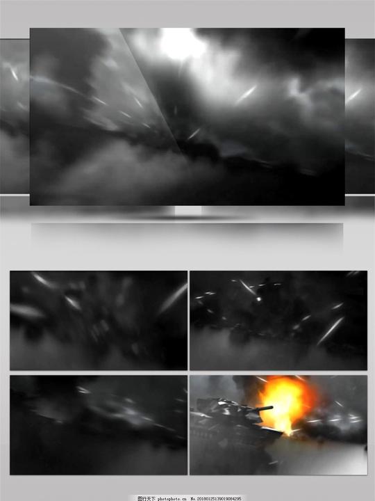 黑白星际天空视频素材黑色光束视觉享受唯美背景素材节目灯光
