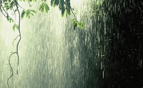 下雨天发朋友圈的配图图片