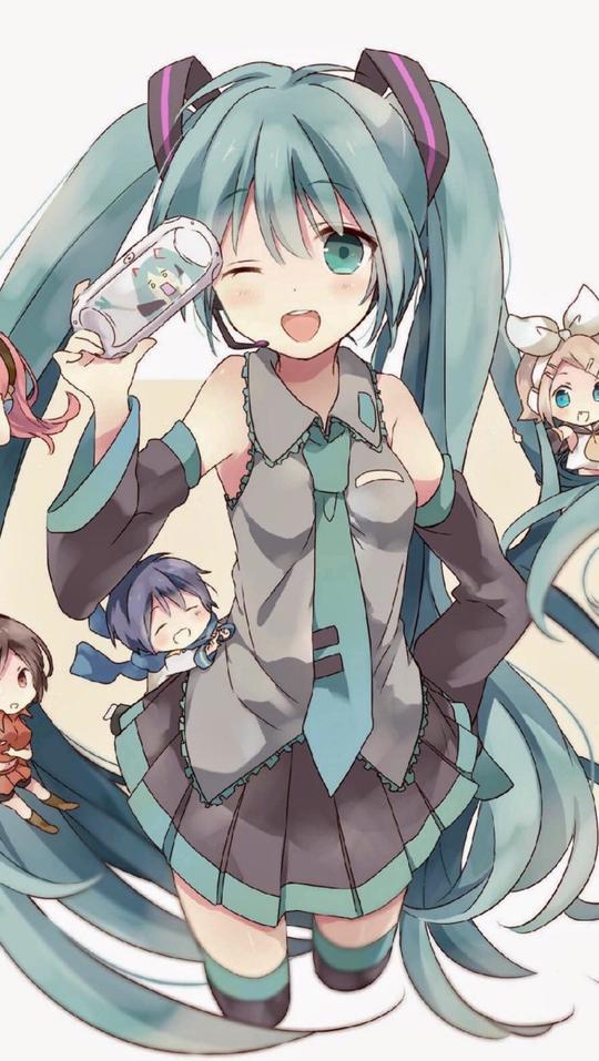 动漫唯美图初音未来