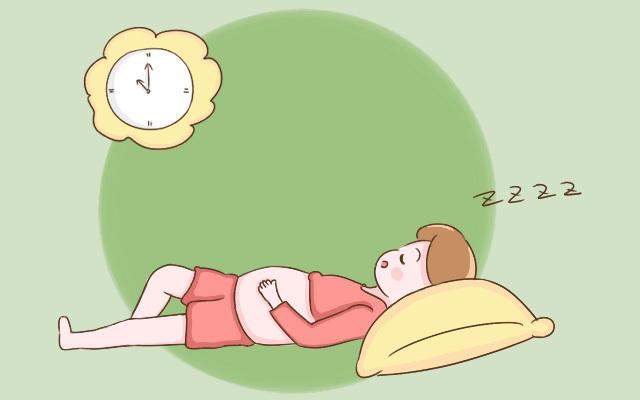 孕中期睡姿可以右侧卧吗