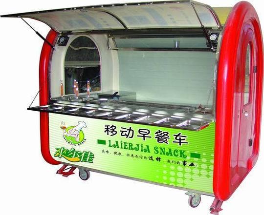 创业致富项目小吃食品机器移流动快餐车移动早餐车