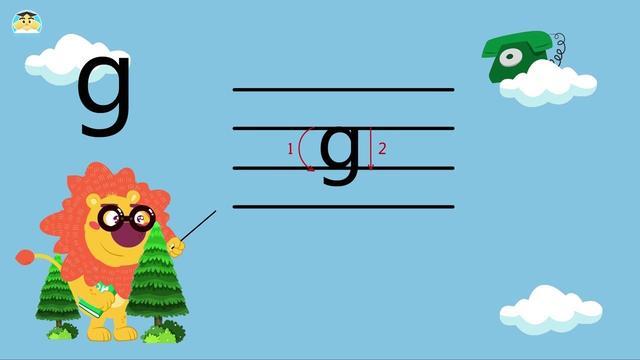 g的正確寫法 大寫字母g正確寫法