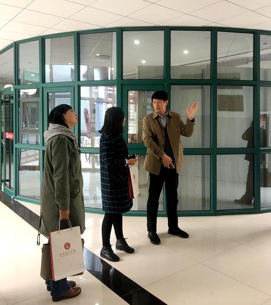 长清区崮云湖街道办事处来我校调研大学生创业工作