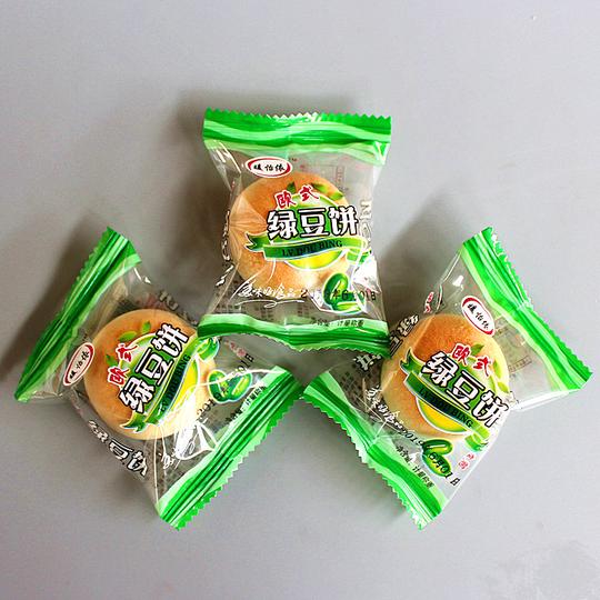暖怡依绿豆饼整箱早餐豆沙馅饼营养美味小吃特产面包糕点整箱包邮