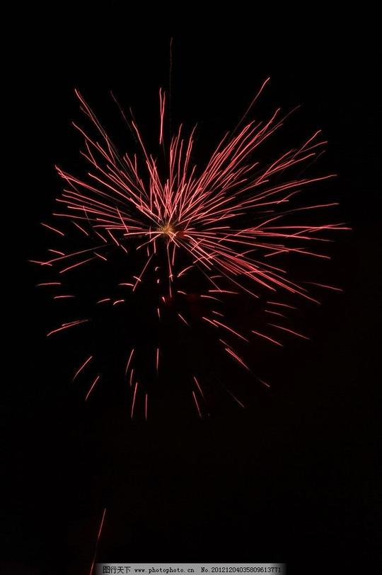 节日礼花烟花烟火焰火爆竹鞭炮庆典新年节日素材节日庆祝