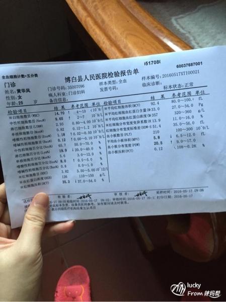缺铁性贫血的血常规指标是多少