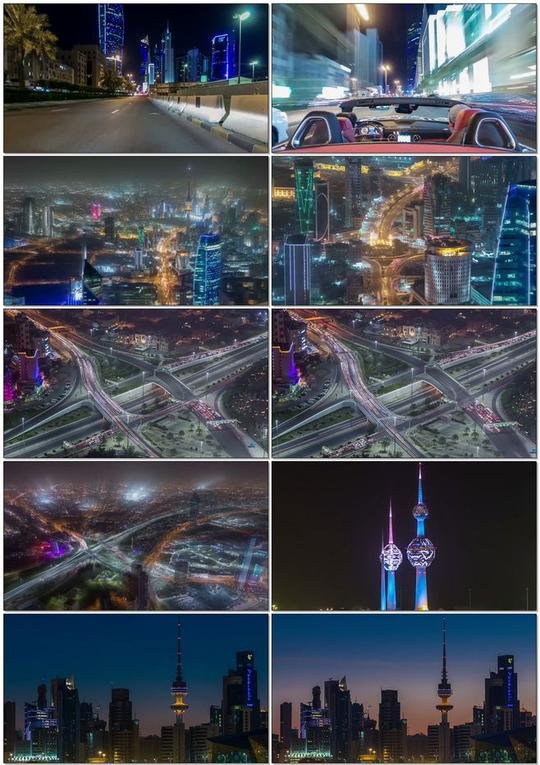 高清城市车流十字路延伸拍摄视频素材