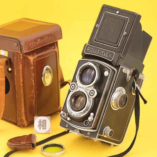 禄来弗莱3.5双反双镜头相机120中幅胶片rolleiflex复古文艺胶卷