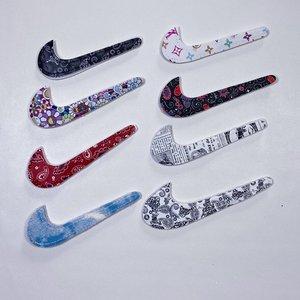 球鞋定制适配nikeaf1空军一号魔术贴纸自制diy球鞋钩子