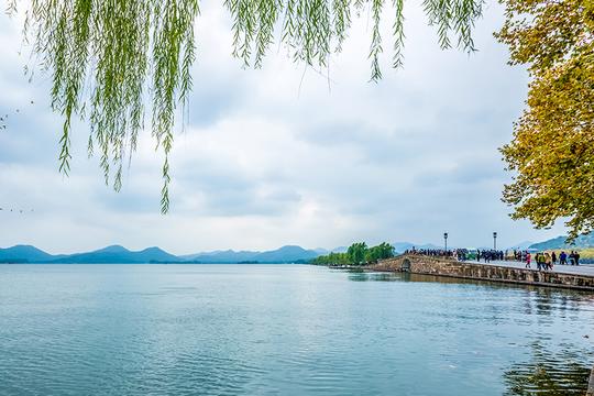 西湖风光图片素材