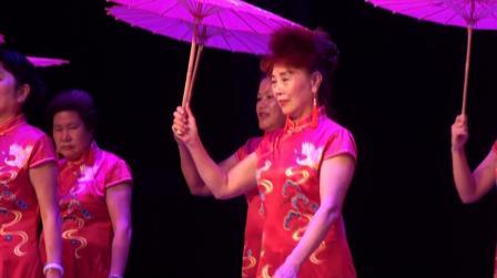 旗袍秀队舞台表演