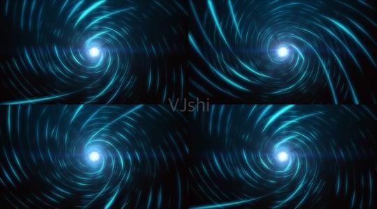超炫魔幻旋涡隧道视觉冲击场景视频素材
