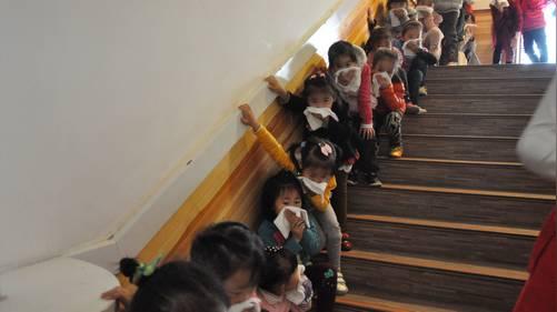 幼儿消防演习(书香园)