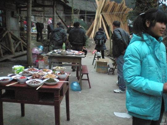 穷人农村年夜饭