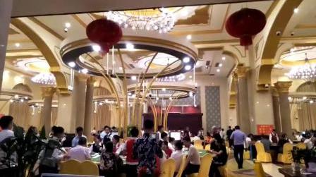 这里是果敢老街平时人们娱乐的地方。
