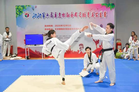 第六届卓逸杯融合成长跆拳道公益赛在北京举行