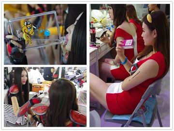 Chinajoy美女劈叉表情包