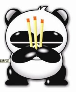 熊猫烧香表情包 一路好走