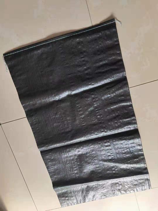 厂家销售黑色塑料编织袋防汛工程编织包装袋物流打包袋