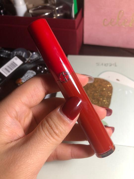 【官方正品】armani/阿玛尼哑光口红红管唇釉405。全新