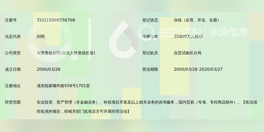 上海纳米创业投资有限公司_360百科