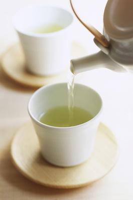高清泡茶素材