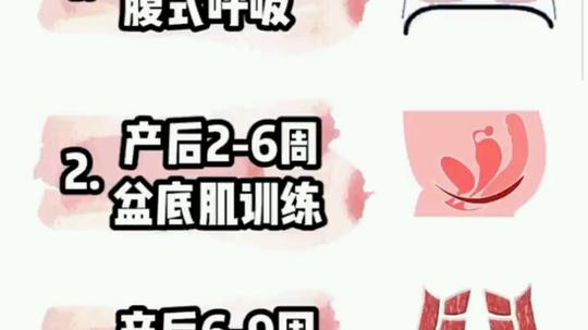 产后怎么开始修复?不知道怎么做恢复的宝妈赶紧收藏好了