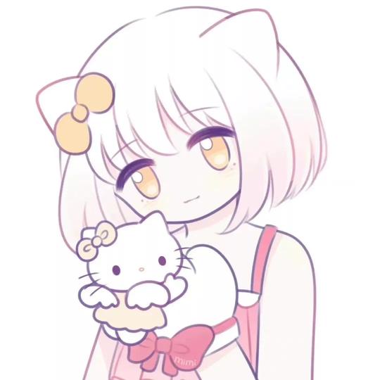 库洛米美乐蒂凯蒂猫咪咪｜四人闺蜜头像