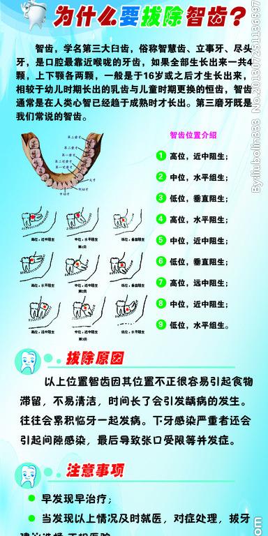 口腔宣传展板图片
