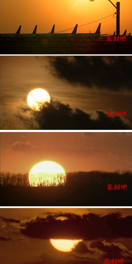 42一缕晨光早上日出朝阳晨曦太阳升起宣传片高清实拍视频素材