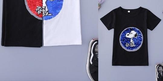 抖音会变的衣服美国队长同款蜘蛛侠可翻转亮片