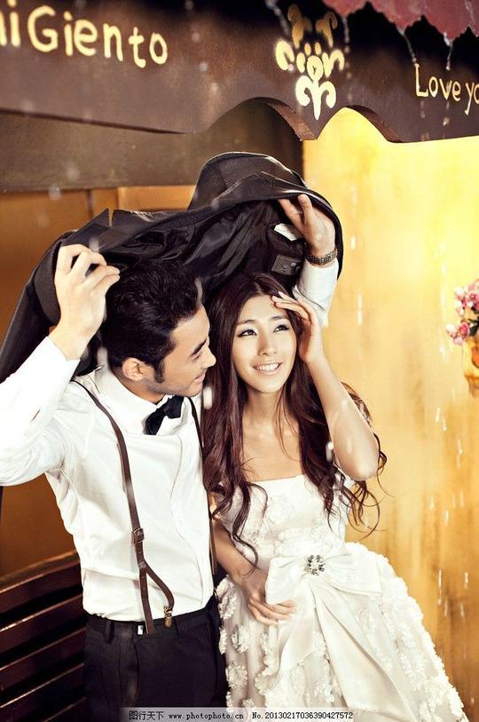 浪漫之城婚纱样片影楼摄影婚纱照唯美写真婚纱内景人物摄影