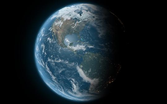 earth地球无印素材视频素材剪辑视频资料