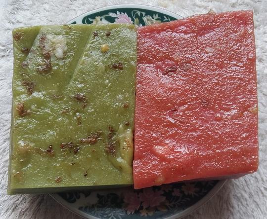 苏州万福兴糕【猪油年糕】苏姑苏特产糕点美食【玫瑰味//薄荷味】