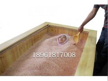 古法沙疗的神奇效果碧玺石沙灸盐灸床磁疗床加盟