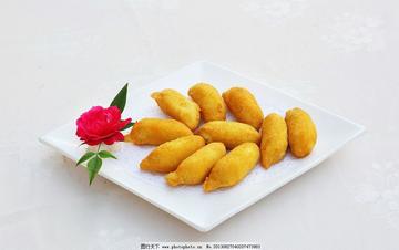 黄色香蕉片图片