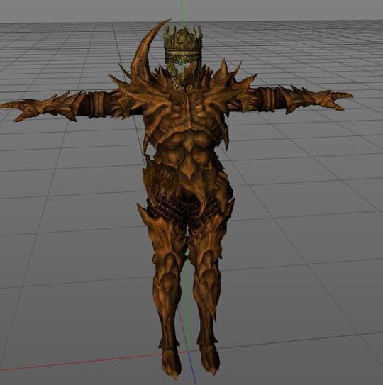 c4d动作角色扮演游戏人物怪兽生物动画obj模型设计素材(9)