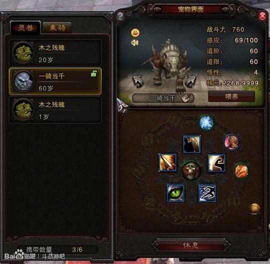 斗战神平民棍猴装备加点宠物及手法讲解7