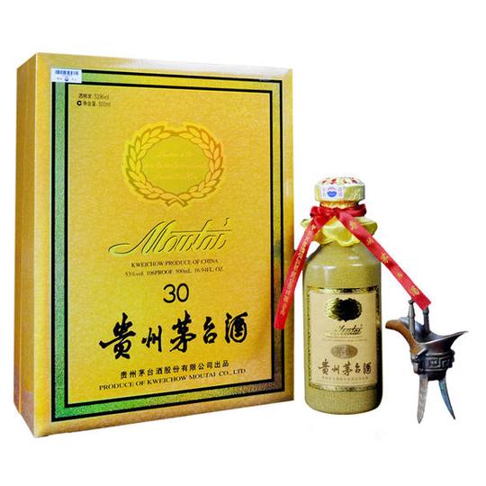 53°贵州茅台飞天30年陈酿酒(整箱装)
